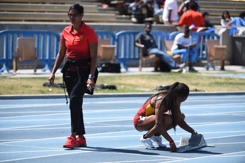 Coach Smith Gilbert USC Track